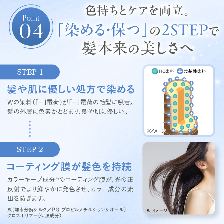 ヘアカラートリートメント ナチュラルブラック